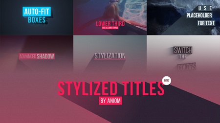 Stylized Titles 22604368 After Effects Template Download Videohive