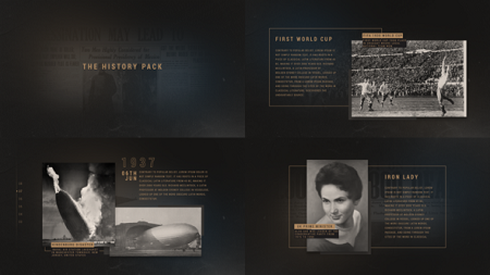 History Pack 19028439 After Effects Template Download Videohive