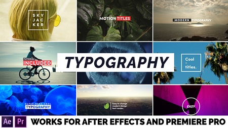 Videohive Typography 22401668 After Effects Template