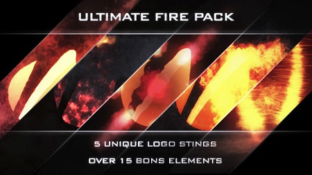 Videohive Ultimate Fire Reveal Pack 7510390 After Effects Template
