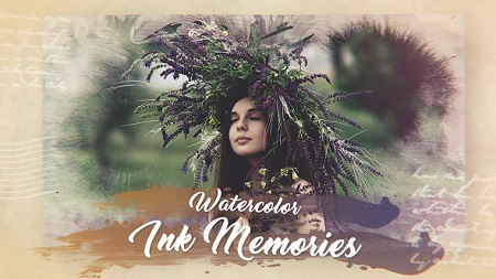 Watercolor Ink Memories 20690338 After Effects Template Download