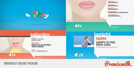 Broadcast Colors Package 6599343 After Effects Template Download