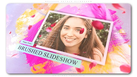 Brushed Petals Slideshow 22549430 After Effects Template Download