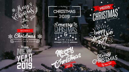 Christmas Titles 22831974 After Effects Template Download Videohive