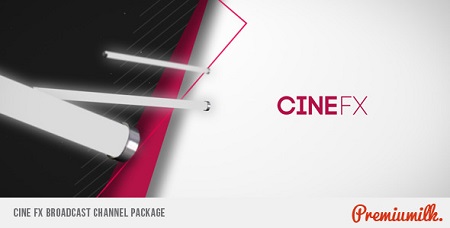 Cine FX Broadcast Channel Package 3025380 After Effects Template