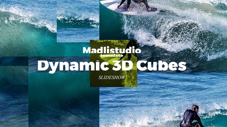 Dynamic 3D Cubes Slideshow 22466423 After Effects Template Download