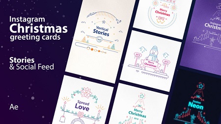 Instagram Christmas 22863047 After Effects Template Download Videohive