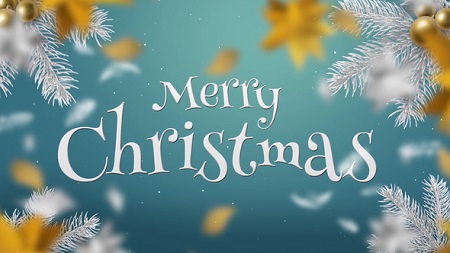 White & Gold Christmas Slideshow 22835869 After Effects Template