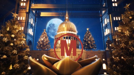 Motion Array - Golden Christmas In Vatican After Effects Templates 149173