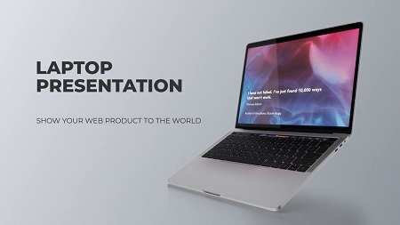 Motion Array -  Laptop Presentation After Effects Templates 149187