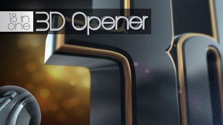3D Opener 18 in 1 4467367 After Effects Template Download Videohive