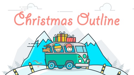 Christmas Outline 18395849 After Effects Template Download Videohive