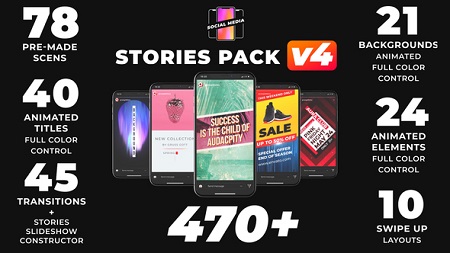 Videohive Instagram Stories V4 21895564 After Effects Template