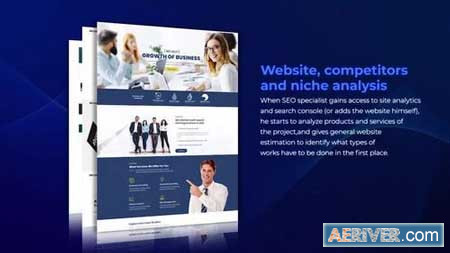 Clean Website Promo 160716 After Effects Projects