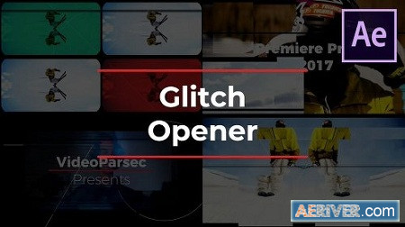 MotionArray Glitch Opener 159219 After Effects Project