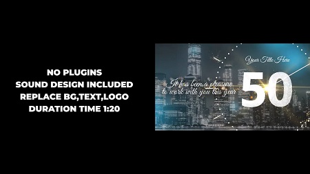 MotionArray One Minute New Year Countdown After Effects Templates 154824