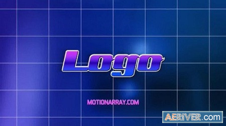 MotionArray Wireframe Path Retro Logo 161849 After Effects Project