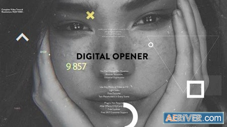 Digital Opener 21369607 After Effects Project Download Videohive