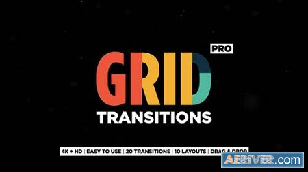 Grid Transitions 23154591 After Effects Project Download Videohive