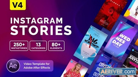 Instagram Stories V4 21850927 After Effects Template Download