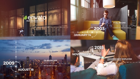 Modern Timeline 21404356 After Effects Template Download Videohive
