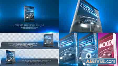 3D DVD Cover Mock-up - After Effects Project (VideoHive) » free
