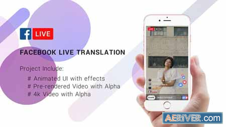 Videohive Facebook Live Translation Stream 22289820 Free