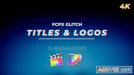 Videohive FCPX Glitch Titles and Logos 22773308 Free