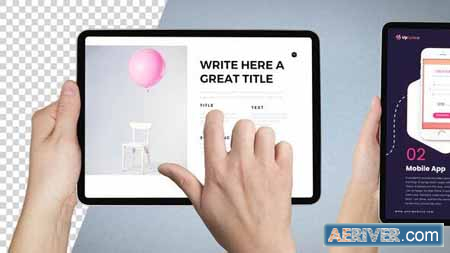 Download Videohive Tablet Pro Mockup Template 26093279 Free