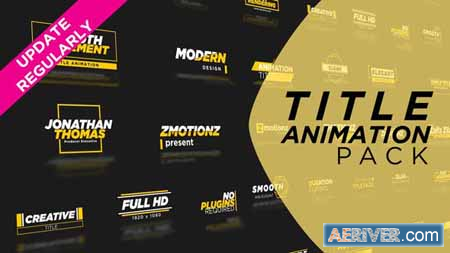 Videohive Animation Title Pack 29891353 Free