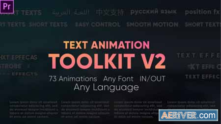 Videohive Text Animation Toolkit 33504334 Free