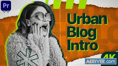 Videohive Urban Blog Intro (MOGRT) 34257324 Free