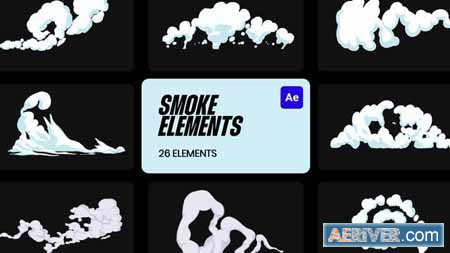 Videohive Smoke Cartoon VFX for After Effects 36157772 Free