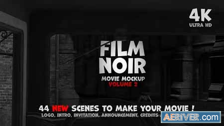 Videohive Film Noir – Movie Mockup Volume 2 36786371 Free