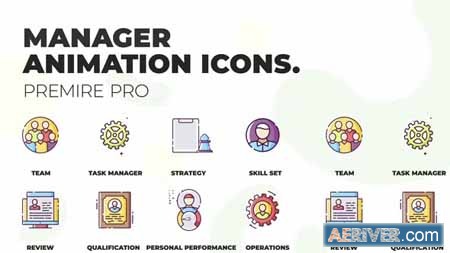 Videohive Manager & Strategy Animation Icons (MOGRT) 36748819 Free
