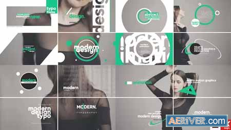 Videohive Modern Typo Frame For Premiere 36638133 Free
