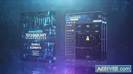 Videohive Technology Constructor Elements Bundle 36865401 Free
