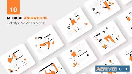 Videohive Website Design Animations – Flat Concept 36730552 Free