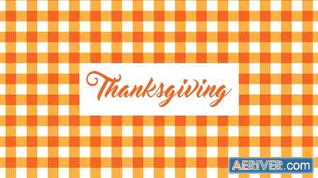 Videohive Backgrounds – Thanksgiving 37296913 Free