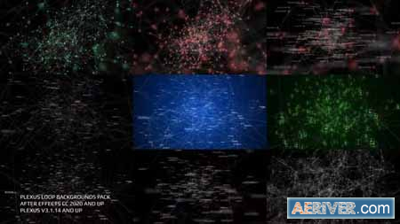 Videohive Plexus Loop Backgrounds Pack – After Effects 36837186 Free