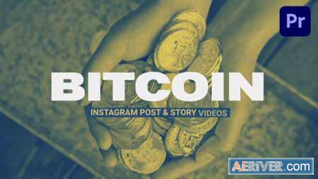 Videohive Bitcoin Promotion Instagram Mogrt 38012319 Free