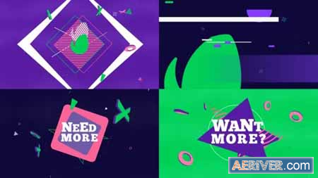 Videohive Colorful Animation Logos 24666084 Free