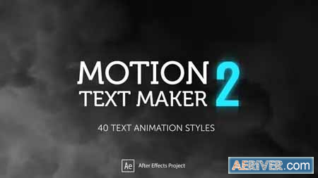 Videohive Motion Text Maker 2 35846444 Free
