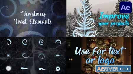 Videohive Winter Frost Elements for After Effects 40813013 Free